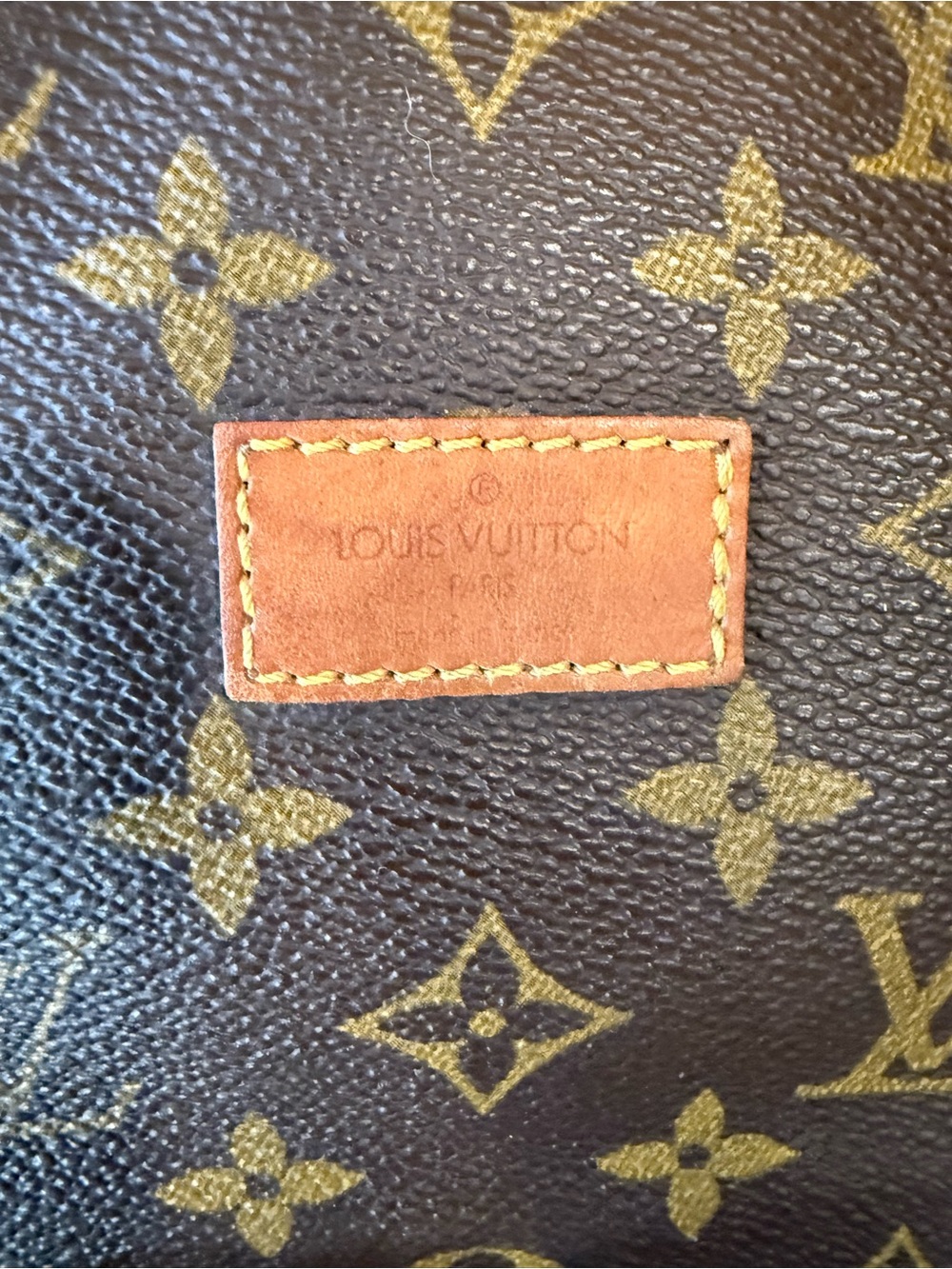 Louis Vuitton Saumur 30 Crossbody with Turquoise Trim and Leopard Fringe - Picture 13 of 16
